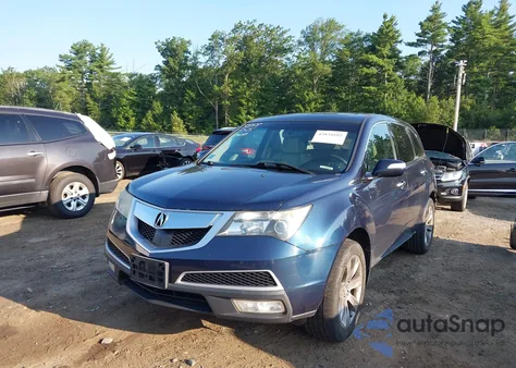 2013 Acura Mdx Advance Package z USA, uszkodzony, nr VIN 2HNYD2H83DH521786